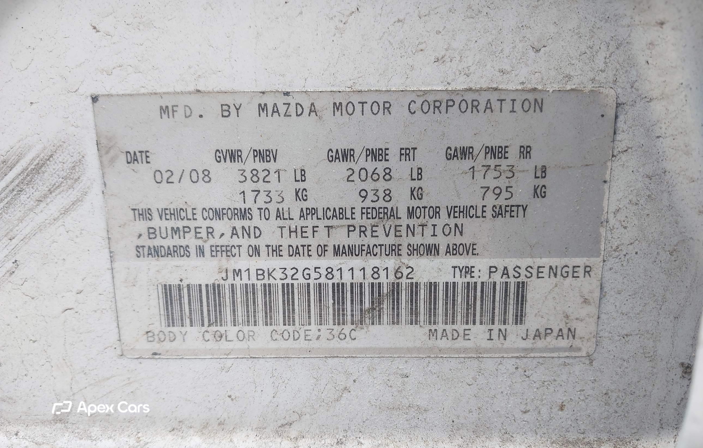 Mazda 3 2008
