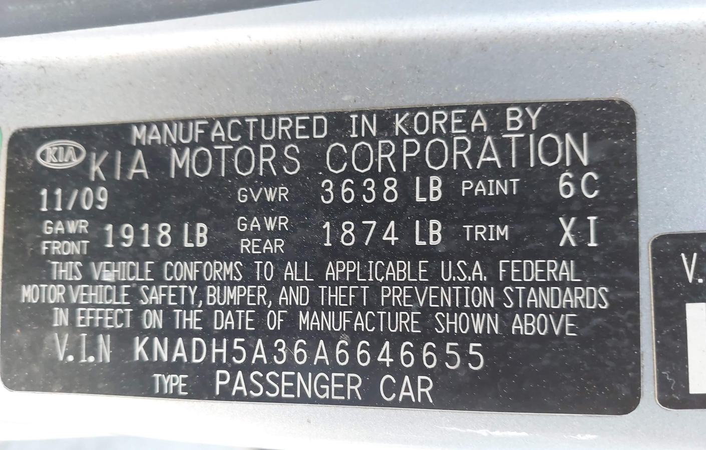 Kia Rio 2010