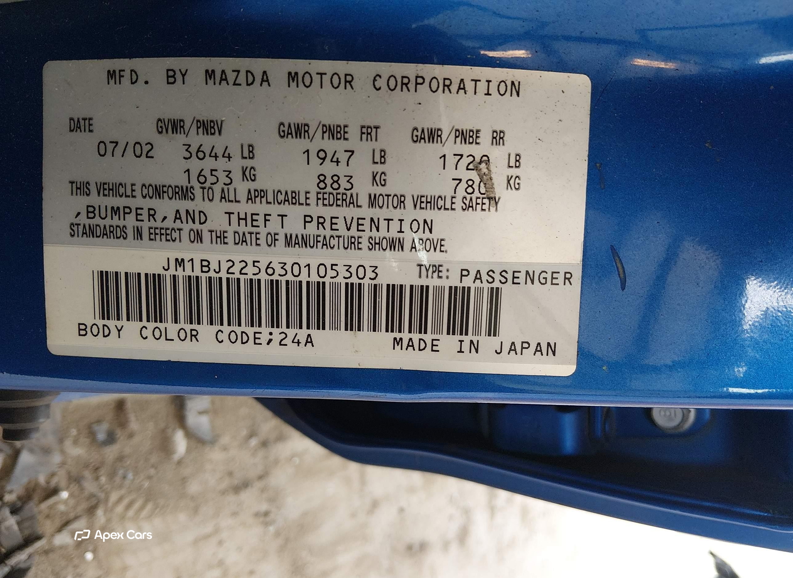 Mazda Protege 2003