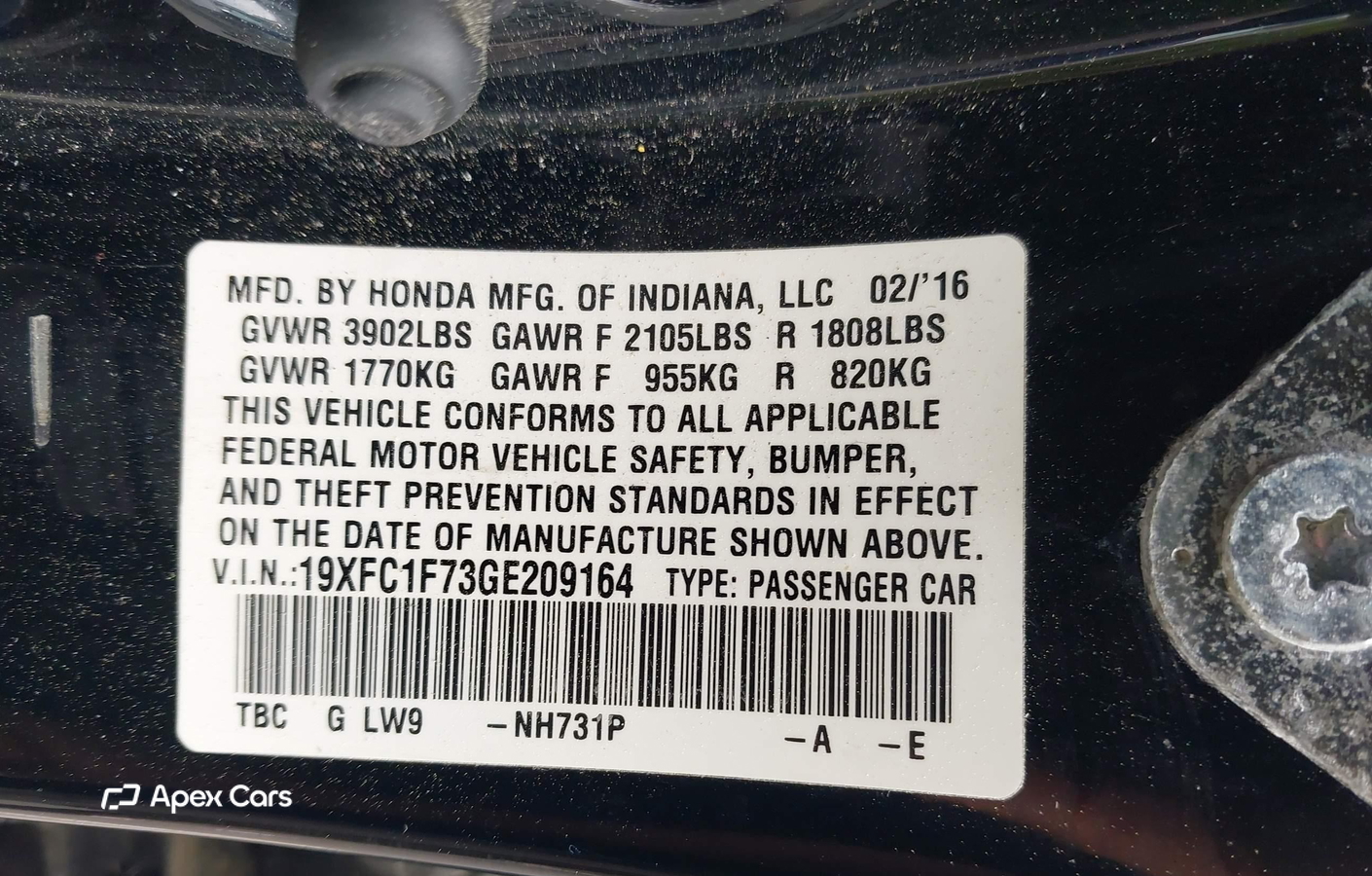 Honda Civic 2016