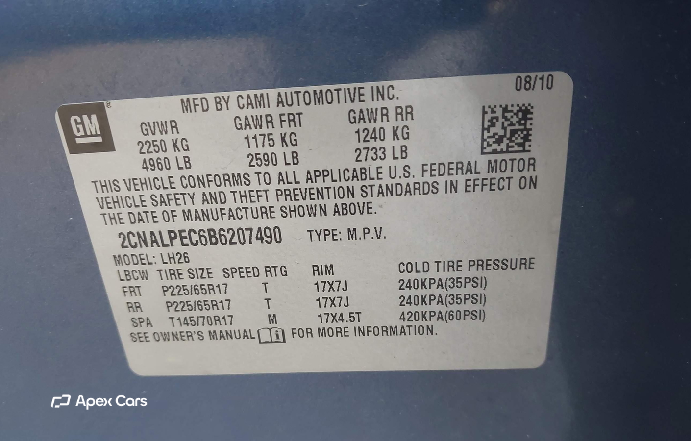 Chevrolet Equinox 2011