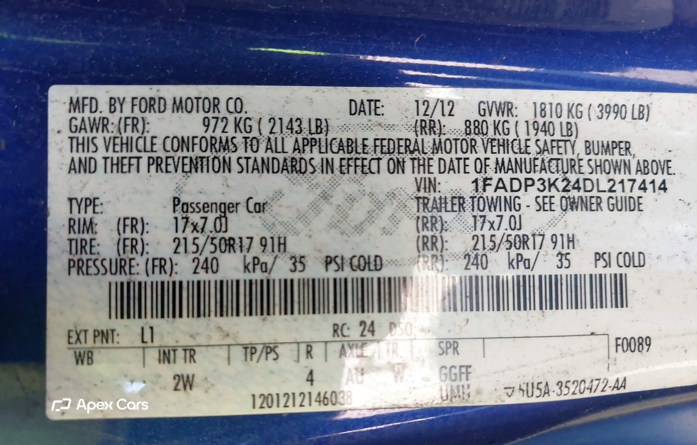 Ford Focus 2013