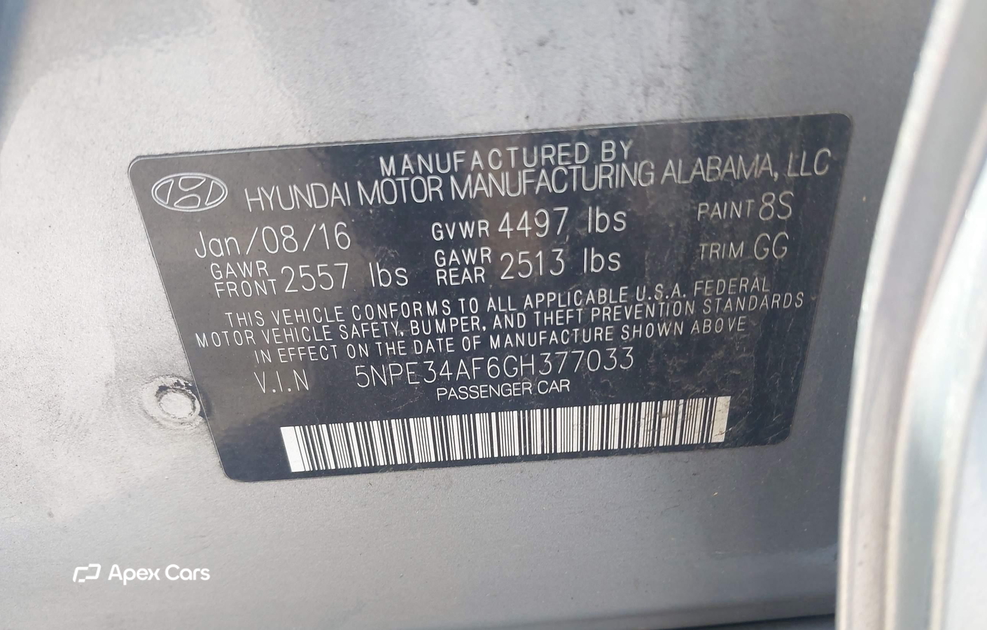 Hyundai Sonata 2016