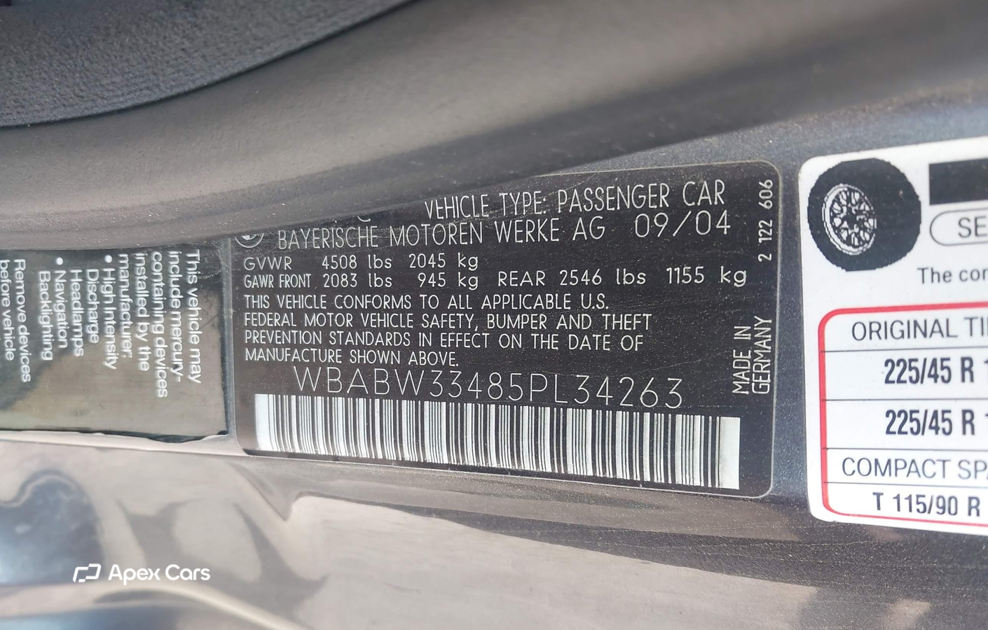 BMW Series 3 2005