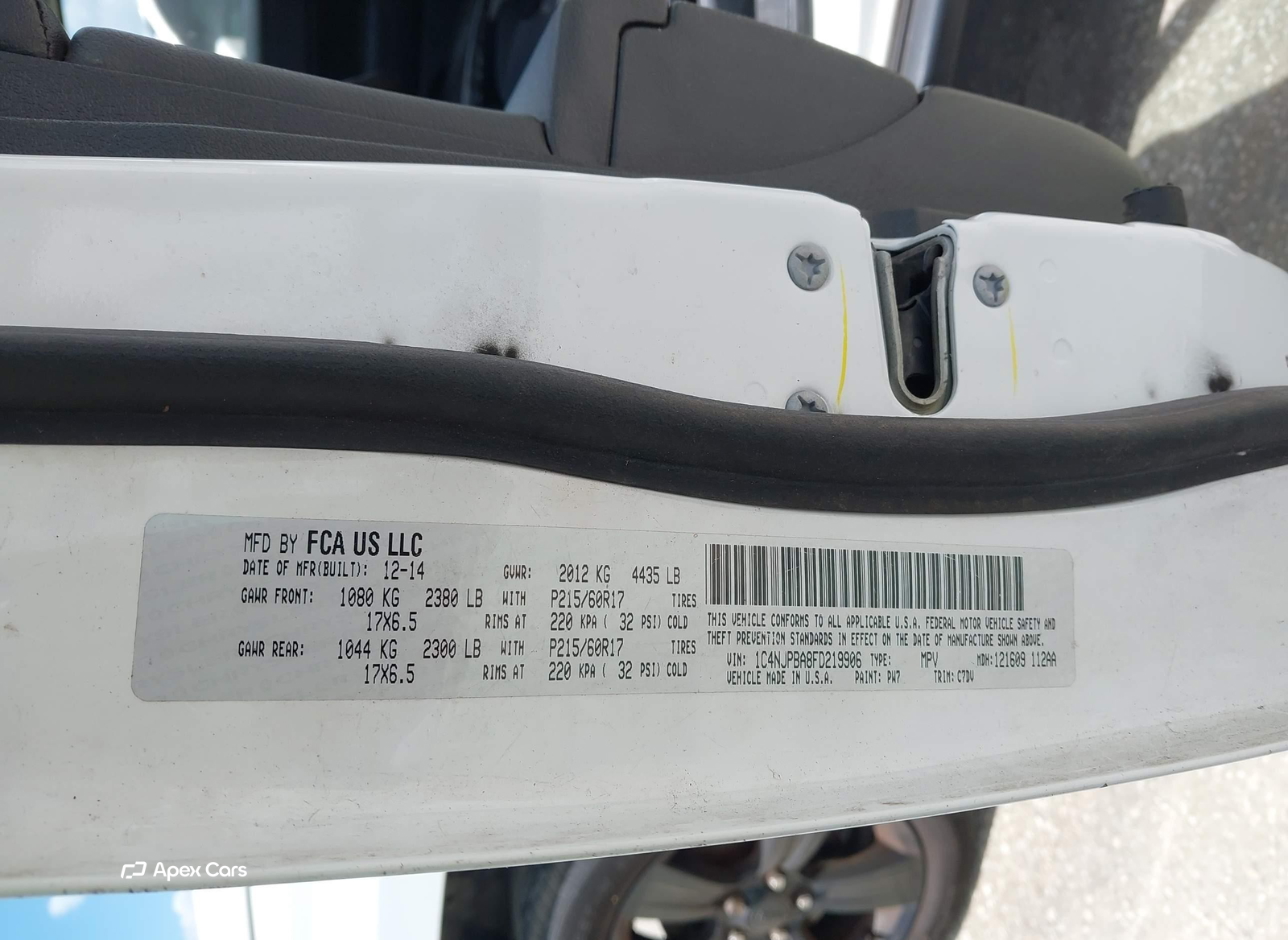 Jeep Liberty (Patriot) 2015