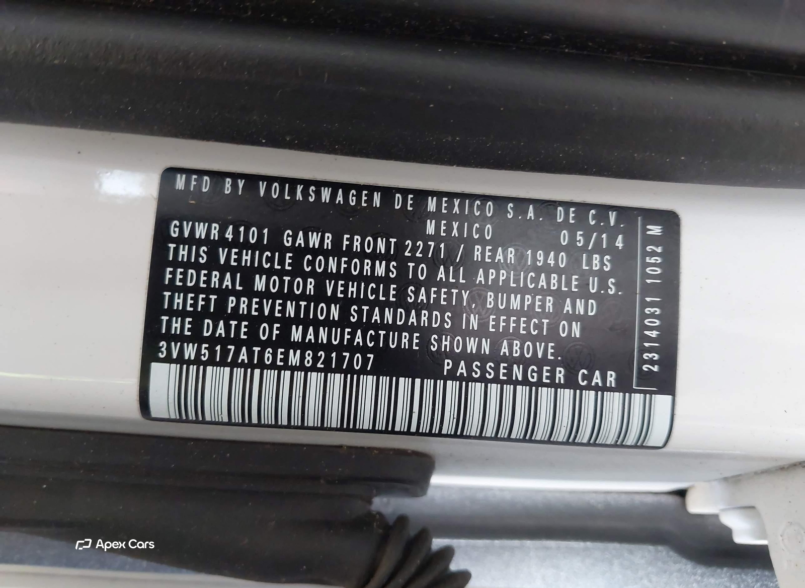 Volkswagen Beetle 2014