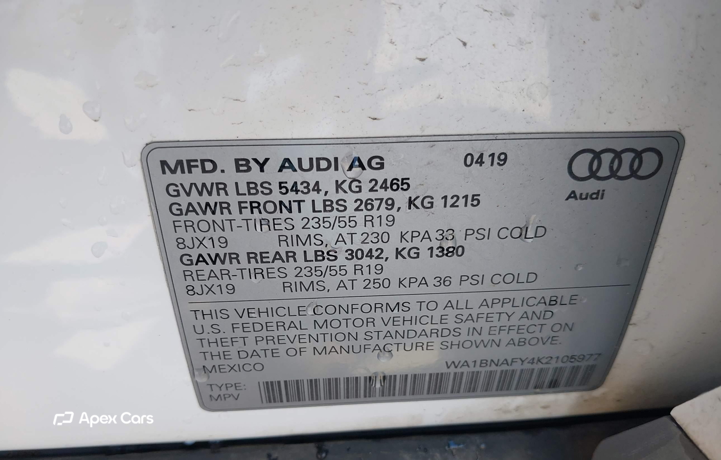Audi Q5 2019