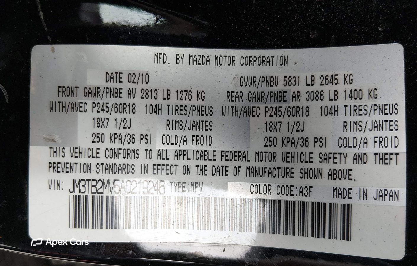 Mazda CX-9 2010