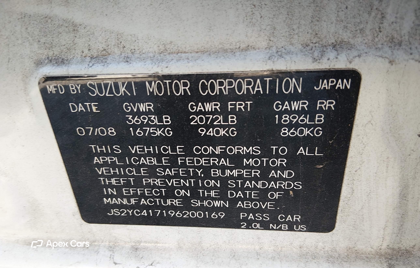 Suzuki SX4 2009