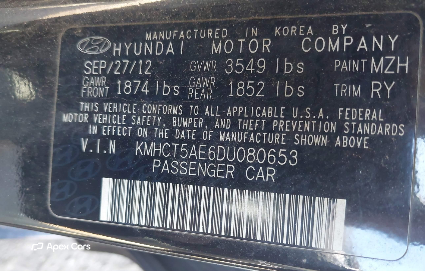 Hyundai Accent 2013