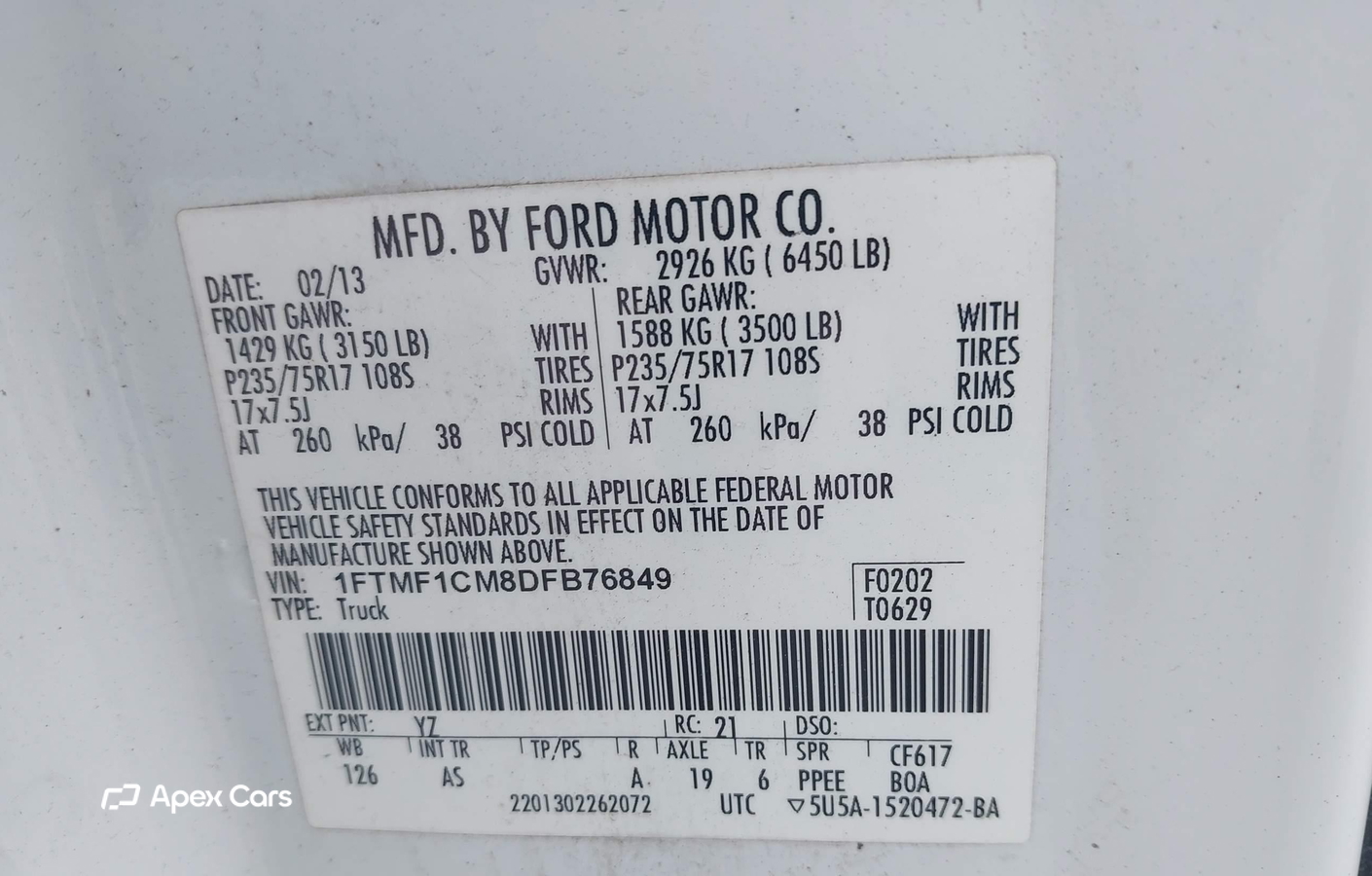 Ford F-150 2013