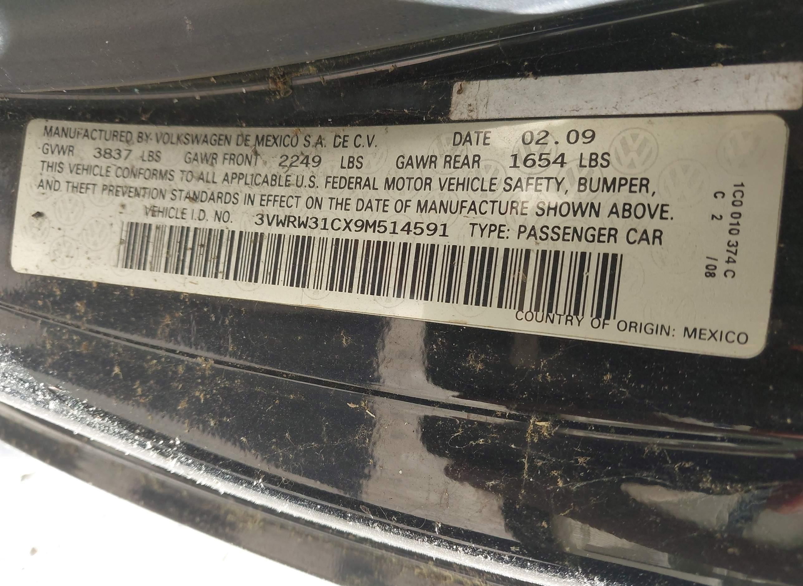 Volkswagen Beetle 2009