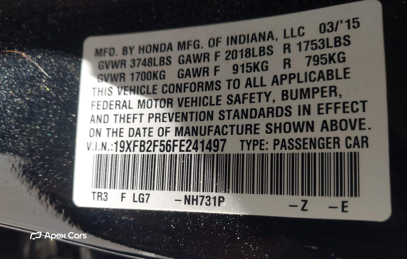 Honda Civic 2015