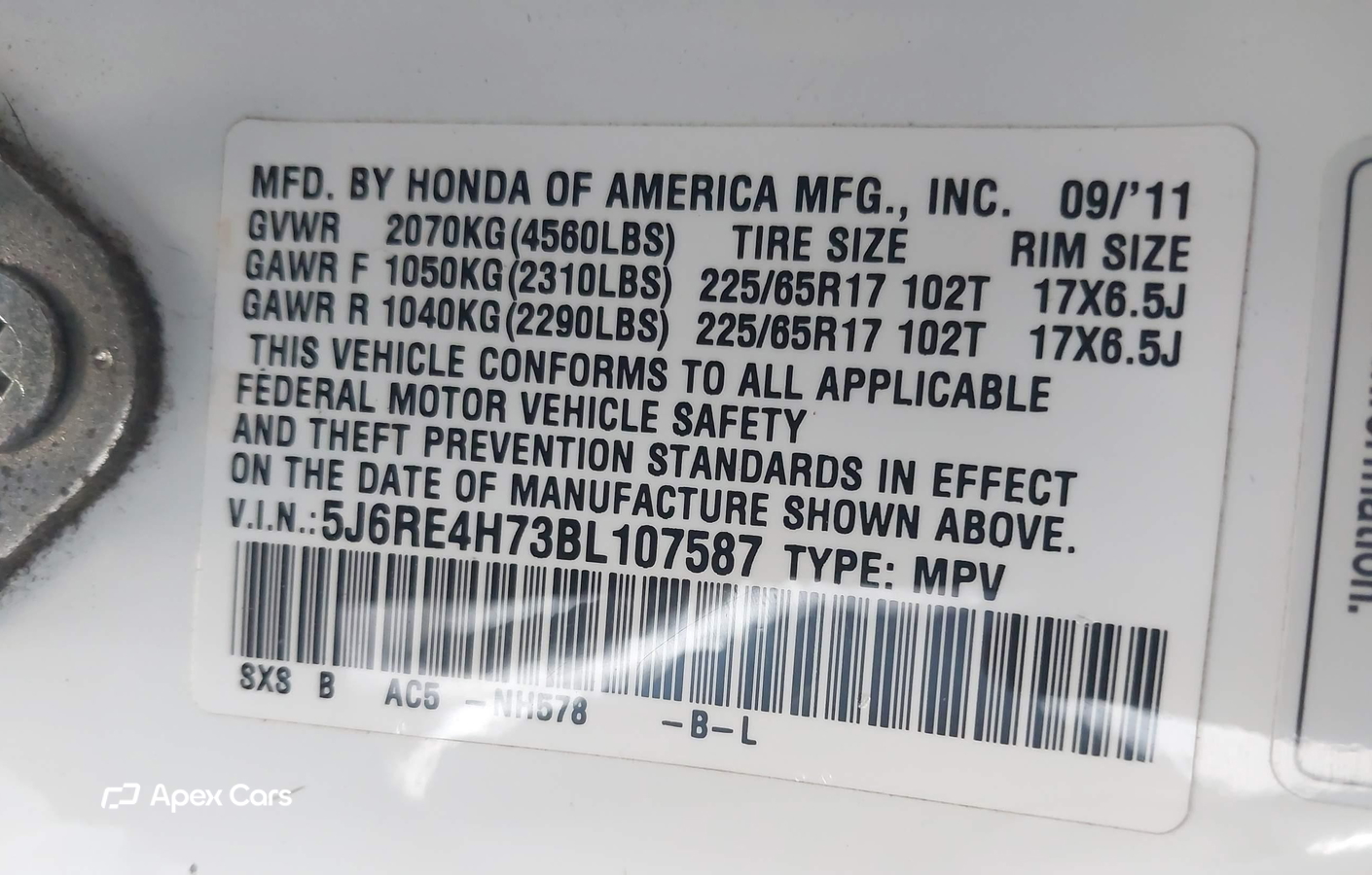 Honda CR-V 2011