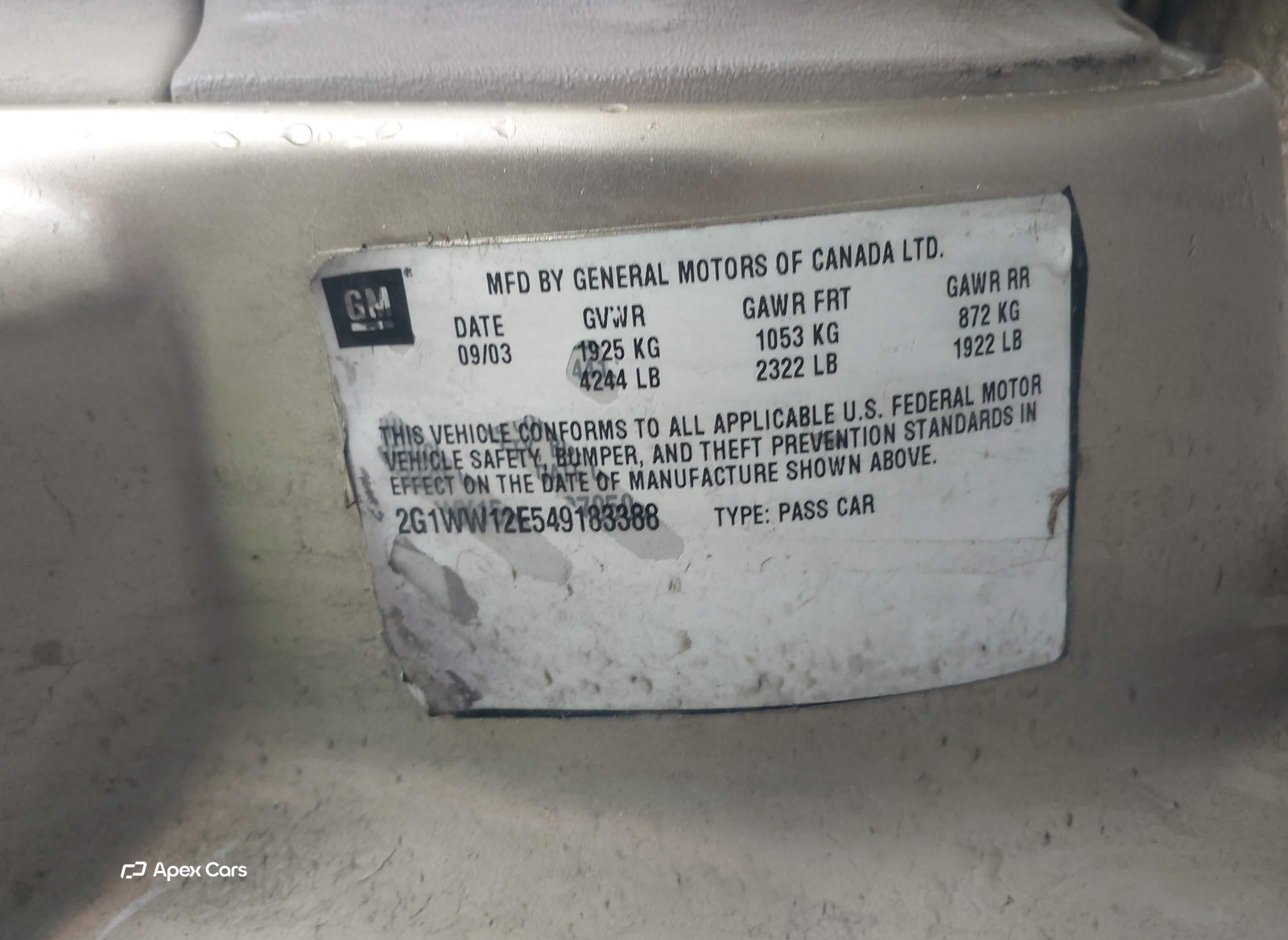 Chevrolet Monte Carlo 2004