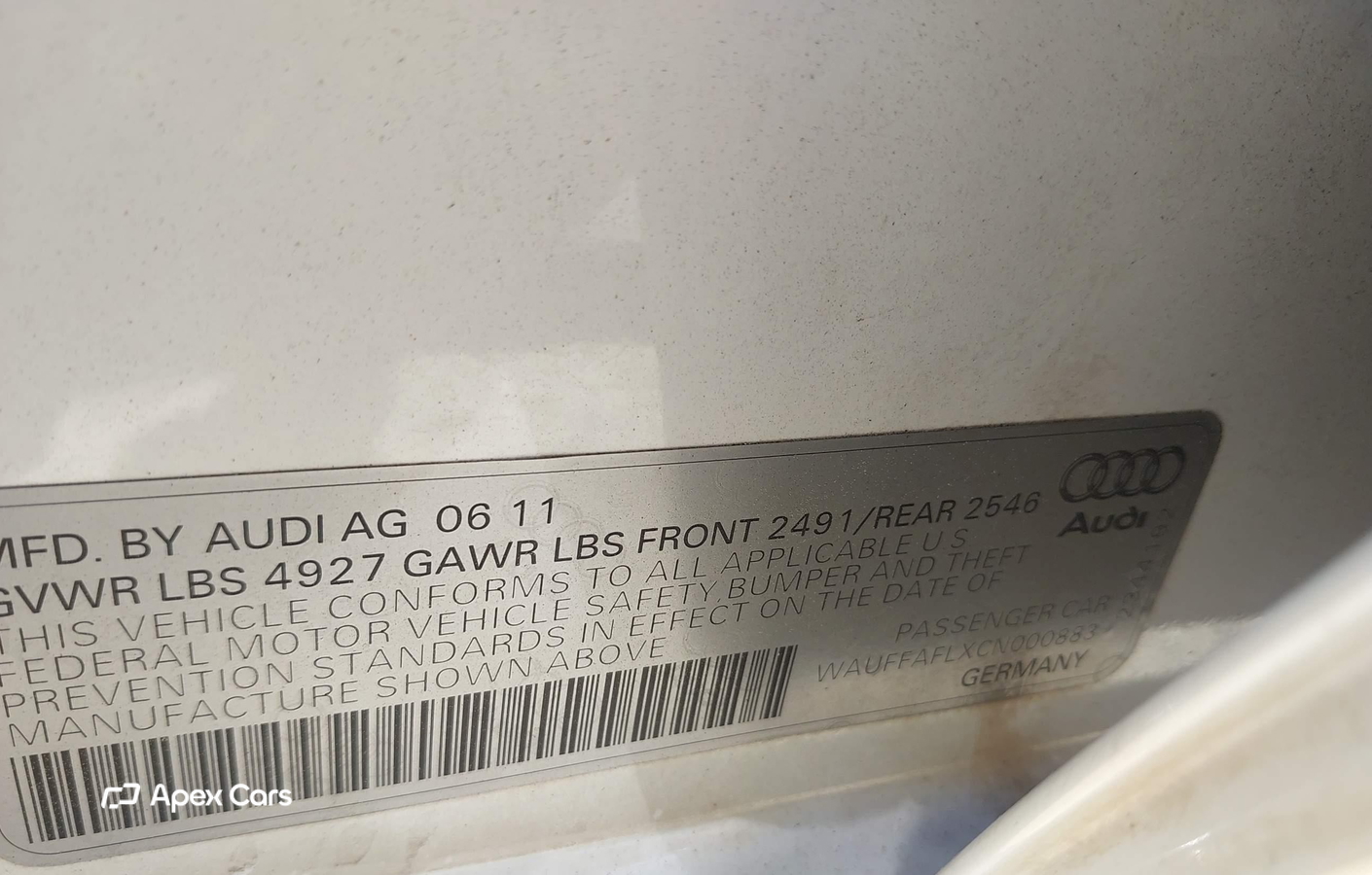 Audi A4 2012