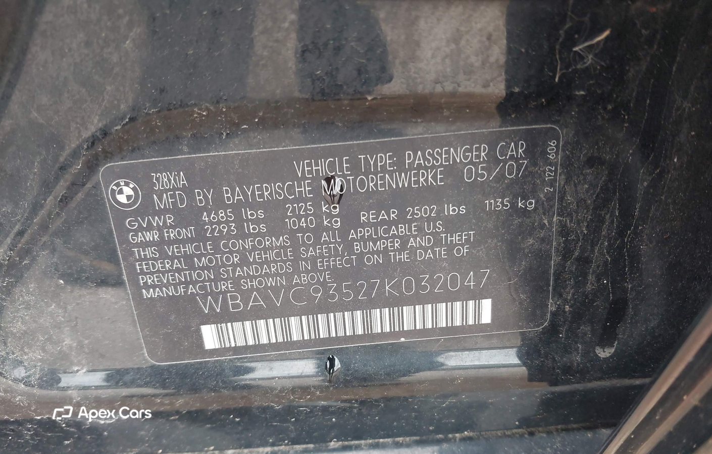BMW Series 3 2007