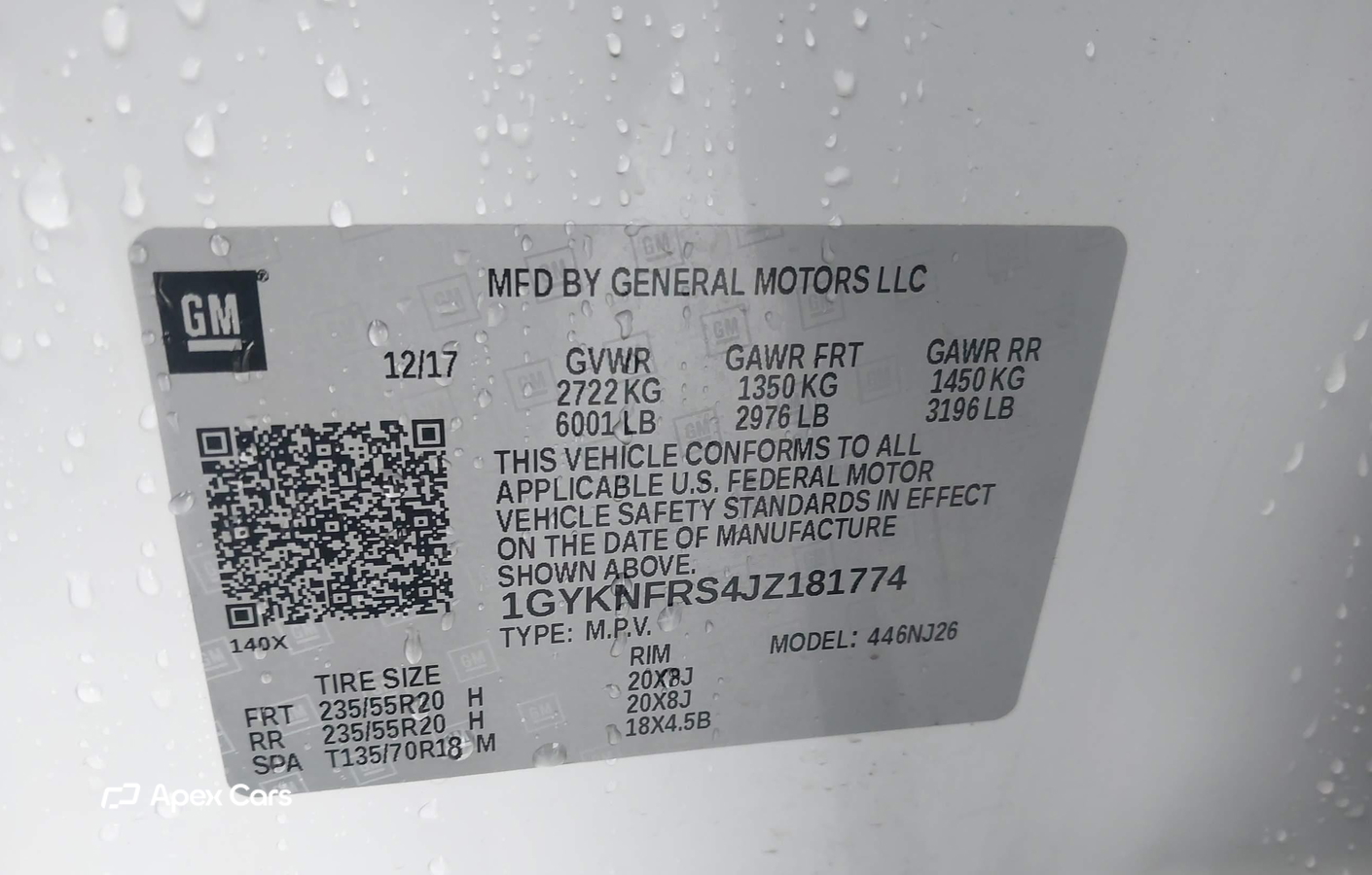 Cadillac XT5 2018