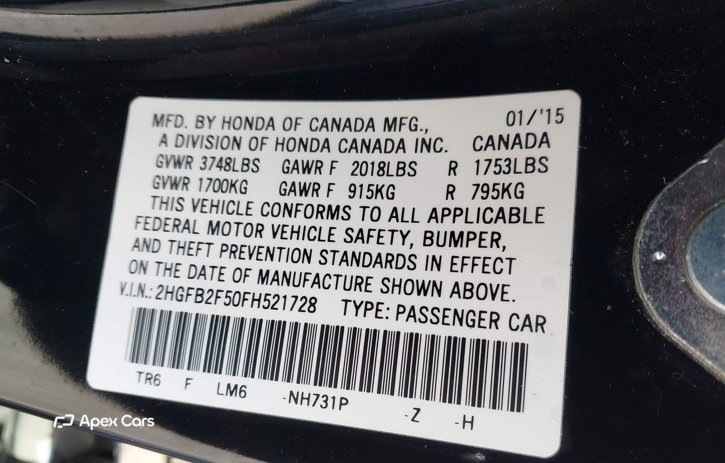 Honda Civic 2015
