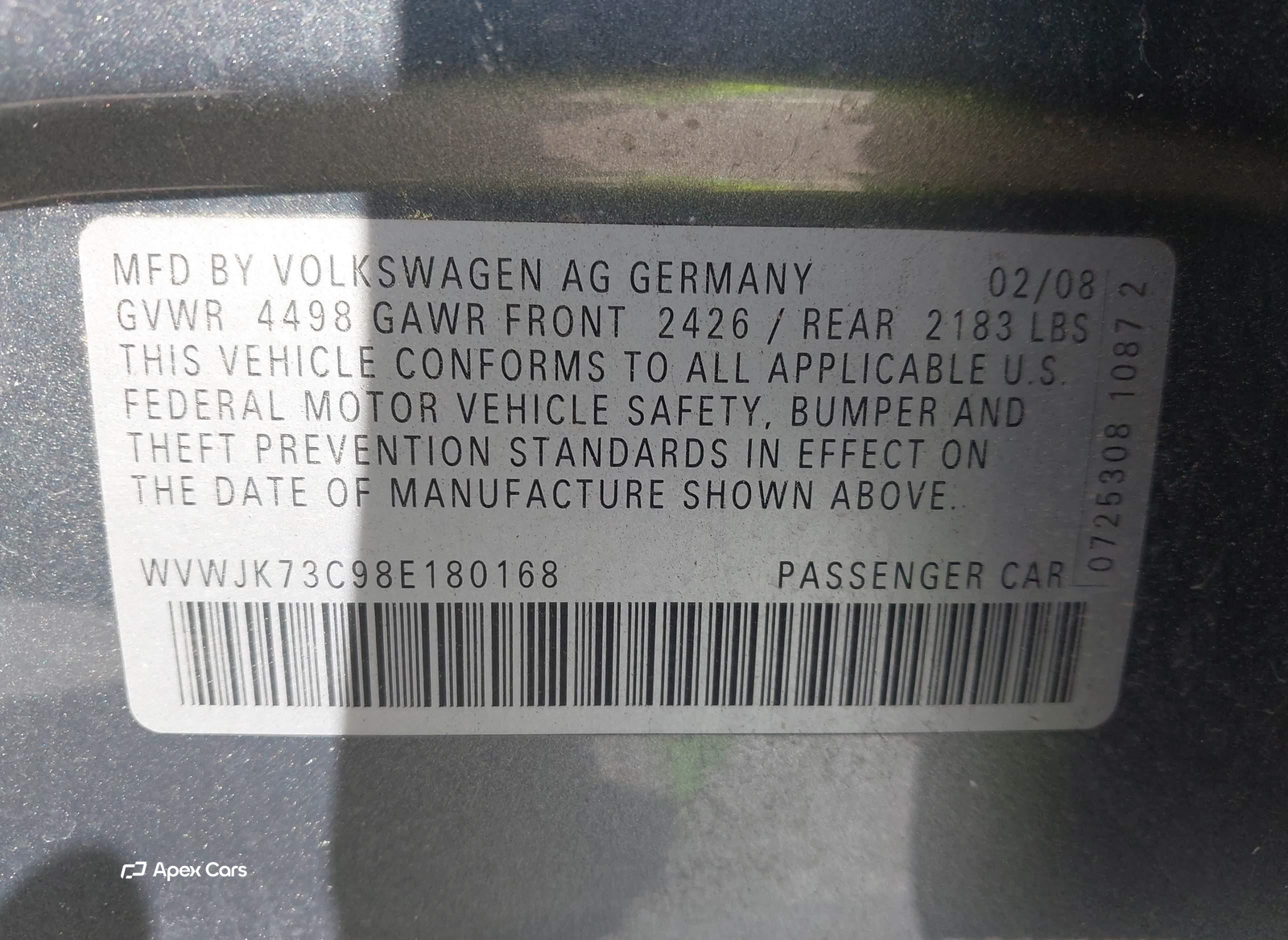 Volkswagen Passat 2008