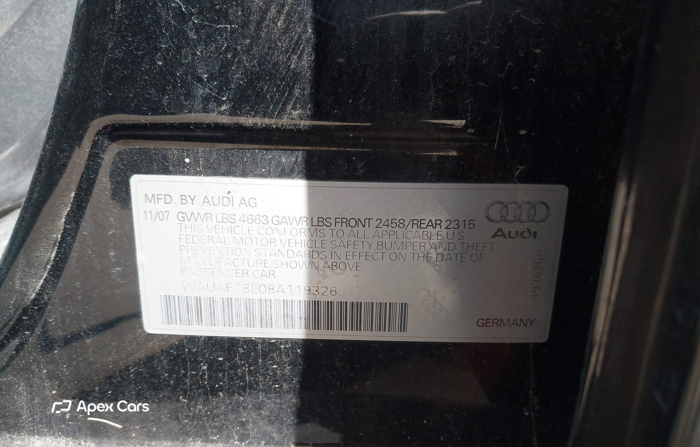 Audi A4 2008