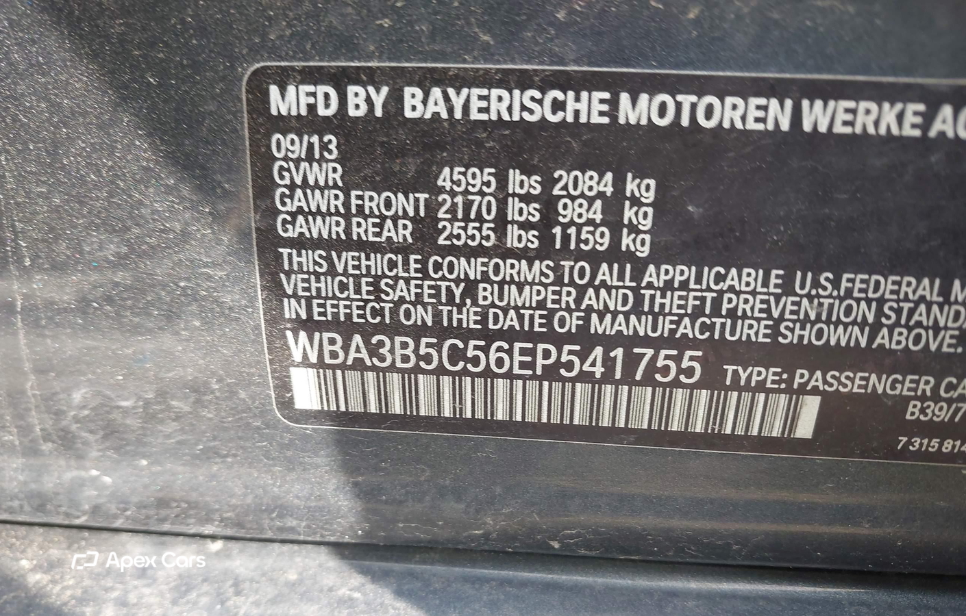 BMW Series 3 2014