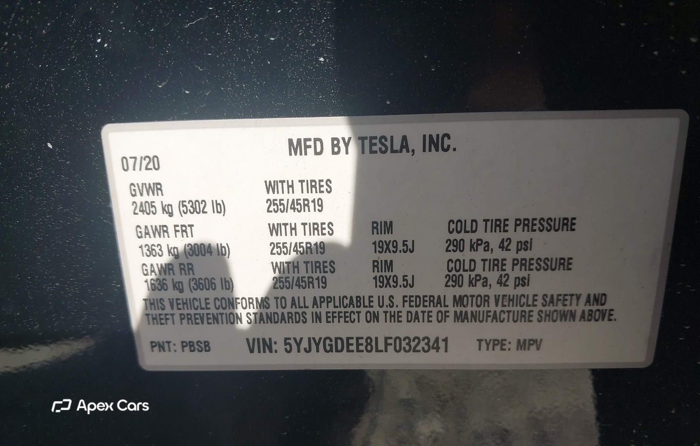 Tesla Model Y 2020