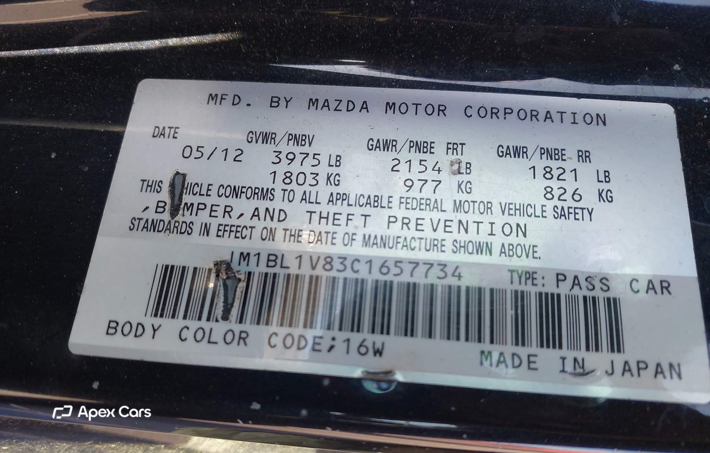 Mazda 3 2012