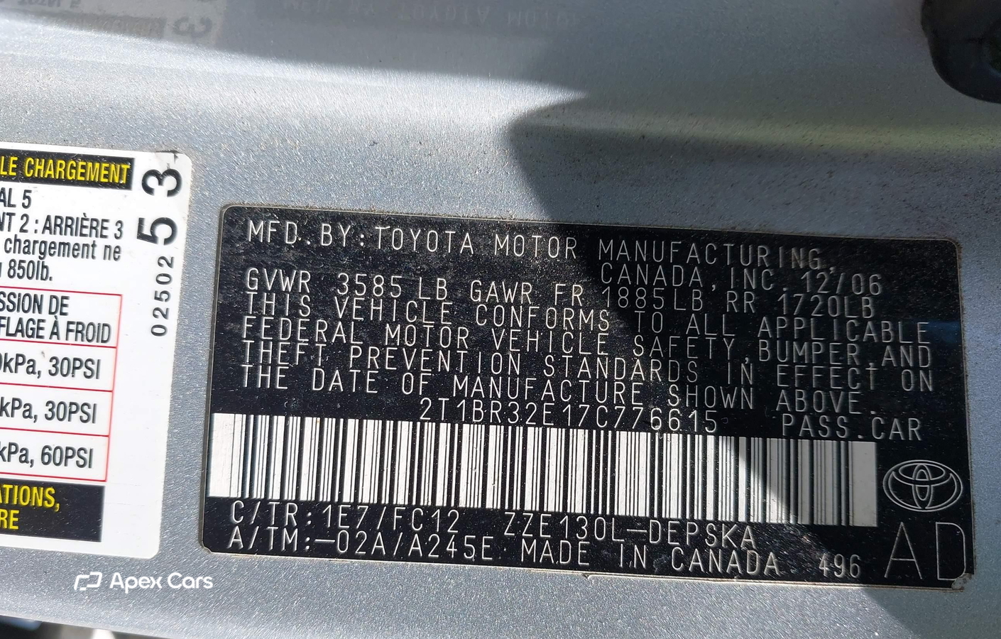 Toyota Corolla 2007
