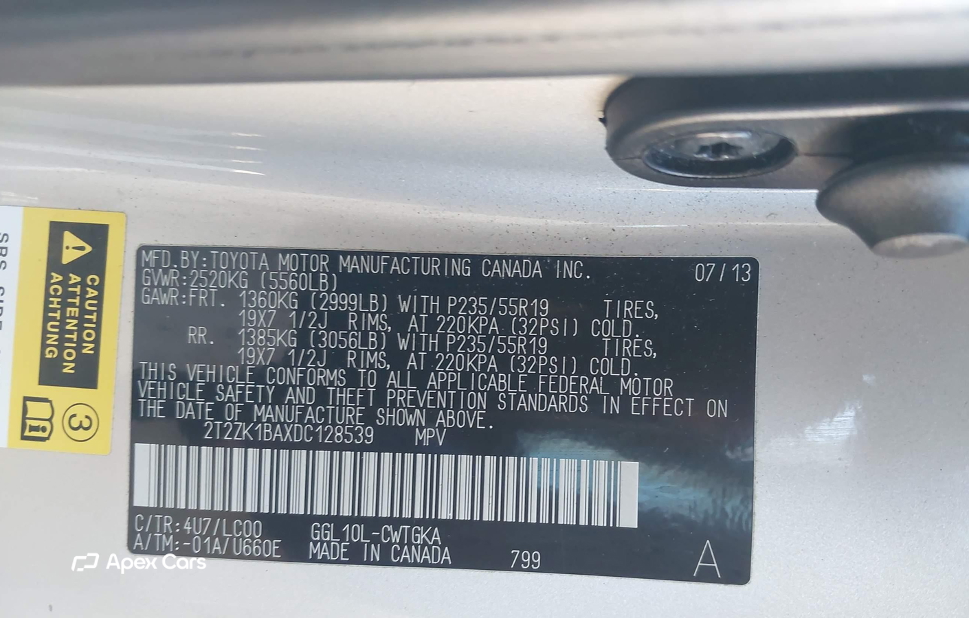 Lexus RX 2013