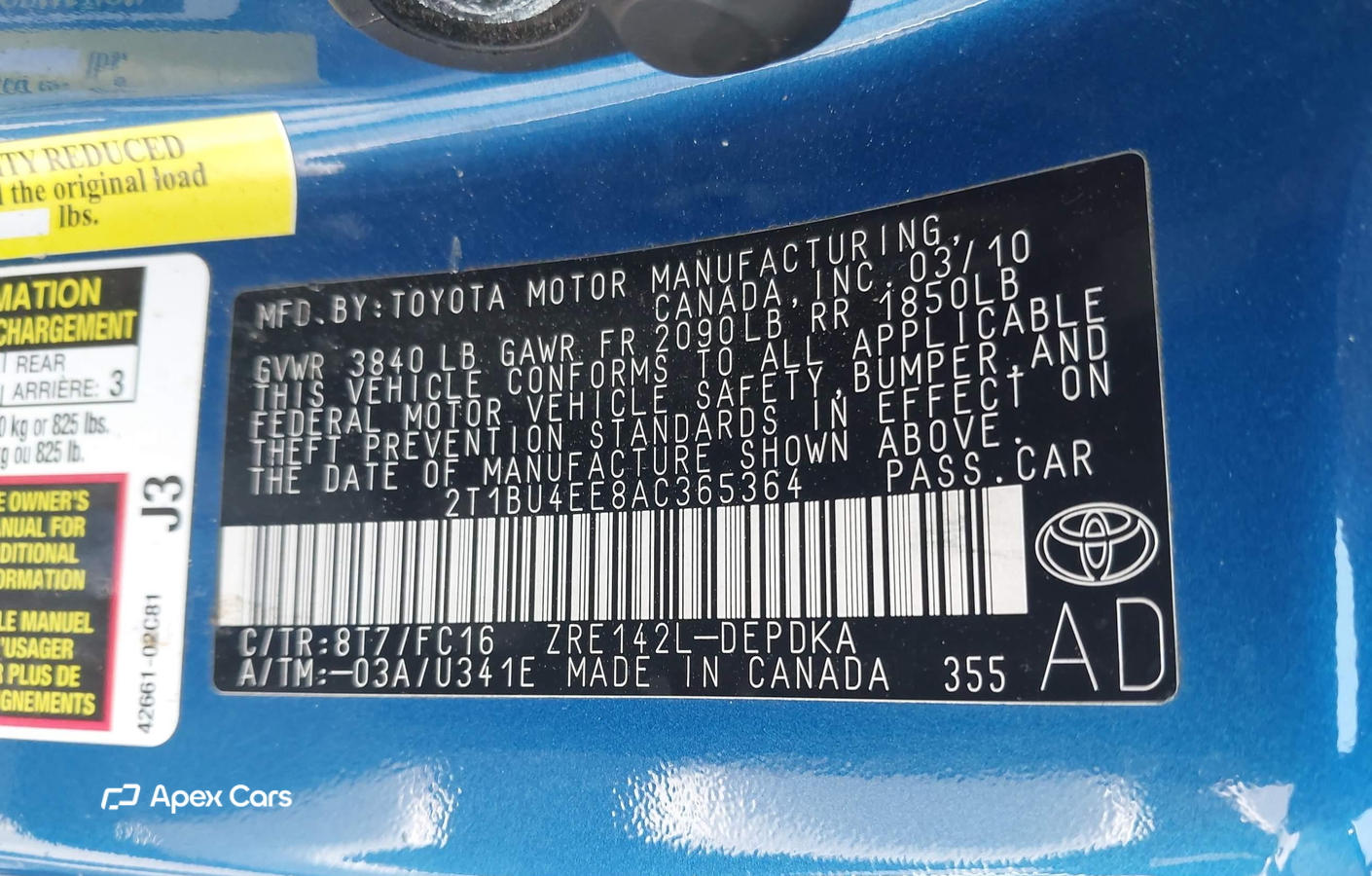 Toyota Corolla 2010