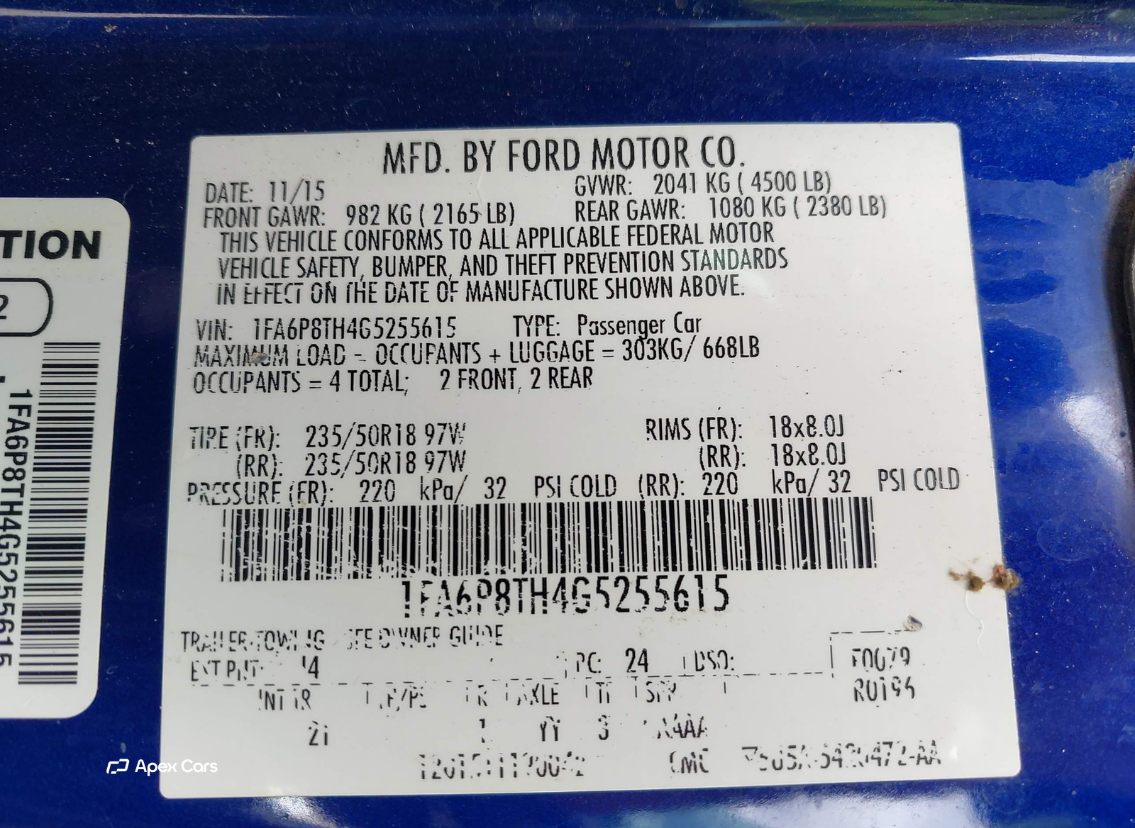 Ford Mustang 2016