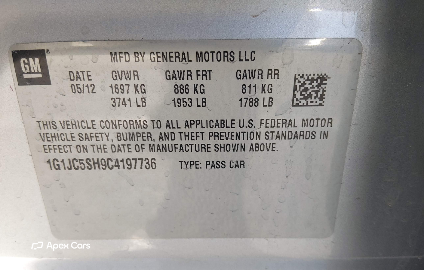 Chevrolet Sonic 2012