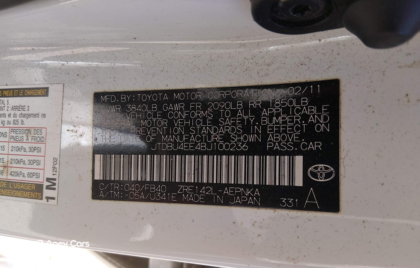 Toyota Corolla 2011