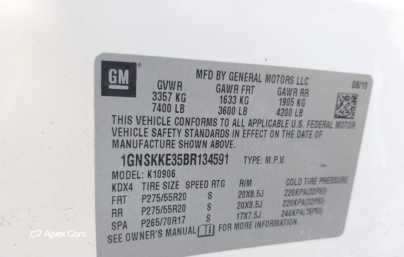 Chevrolet Express 2011