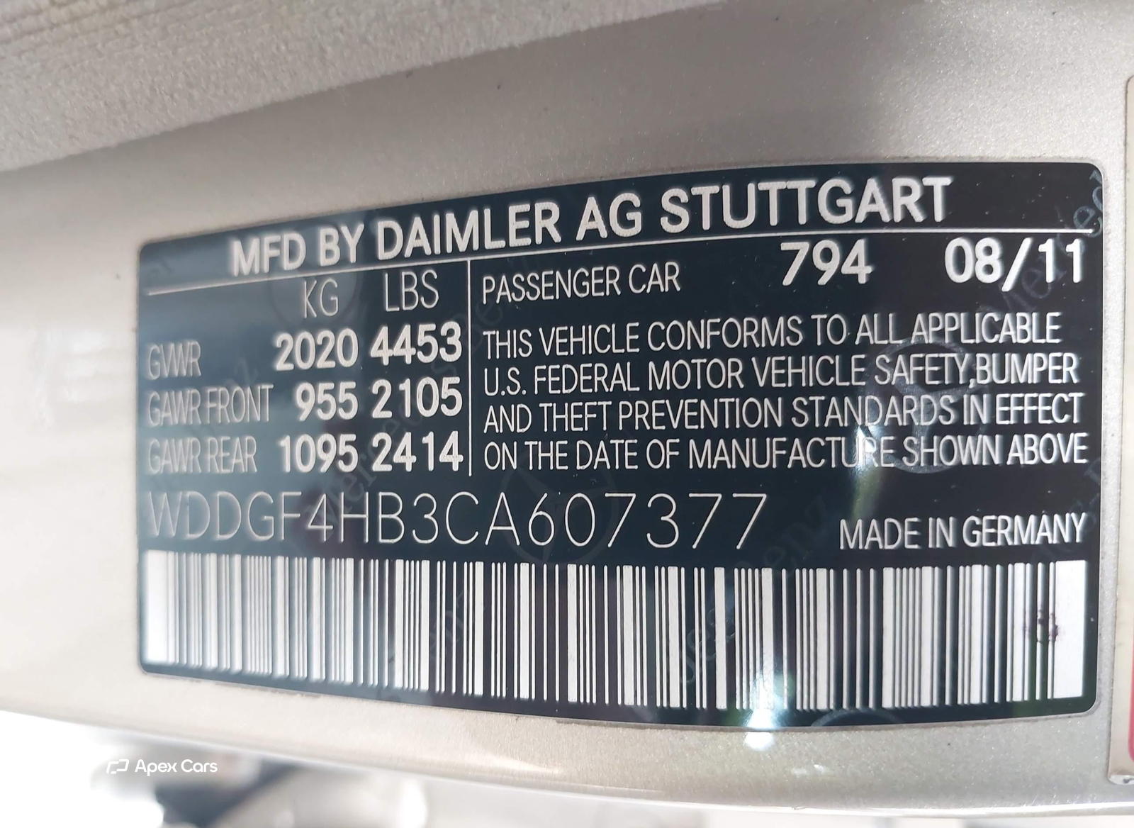 Mercedes-Benz C-klasse 2012