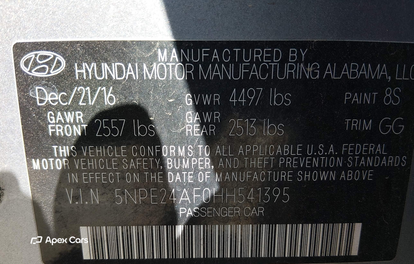 Hyundai Sonata 2017