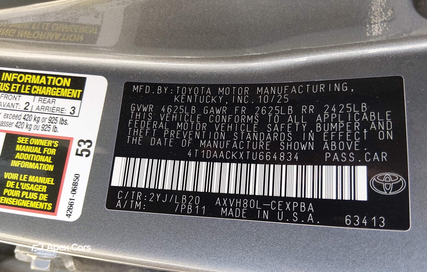 Toyota Camry 2026