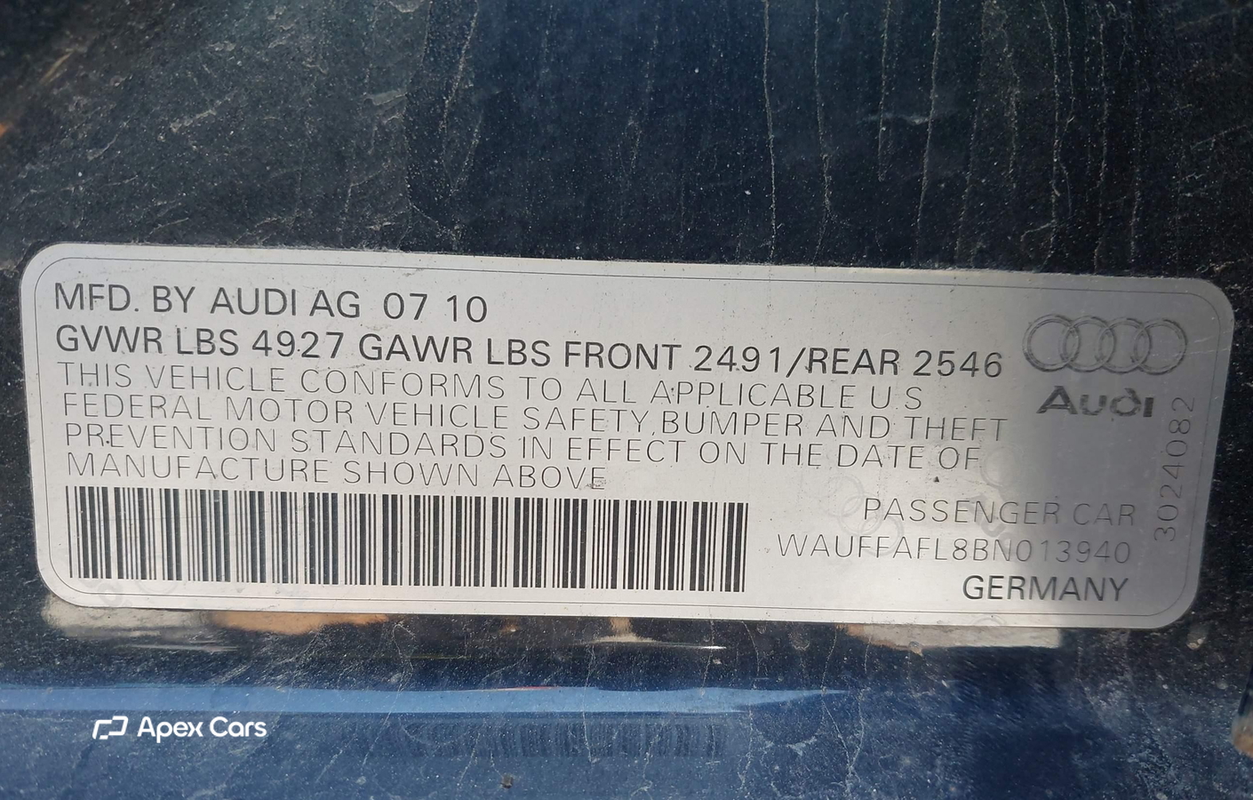 Audi A4 2011