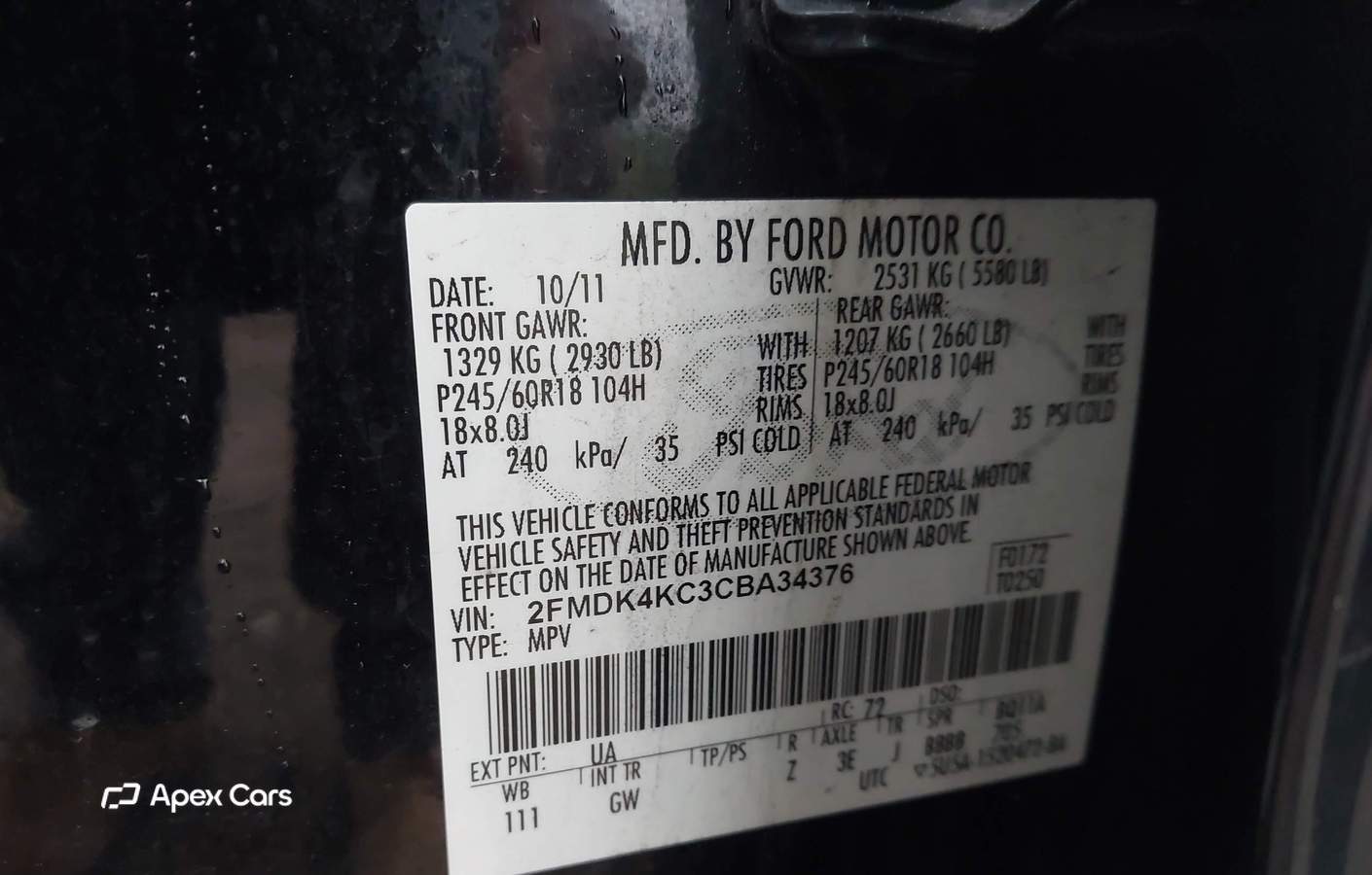 Ford Edge 2012