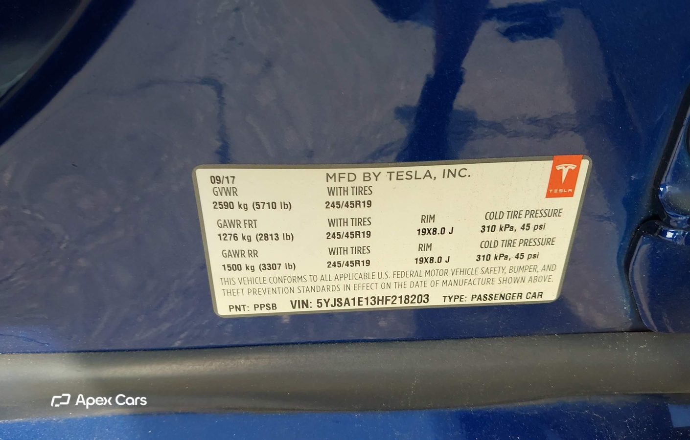 Tesla Model S 2017