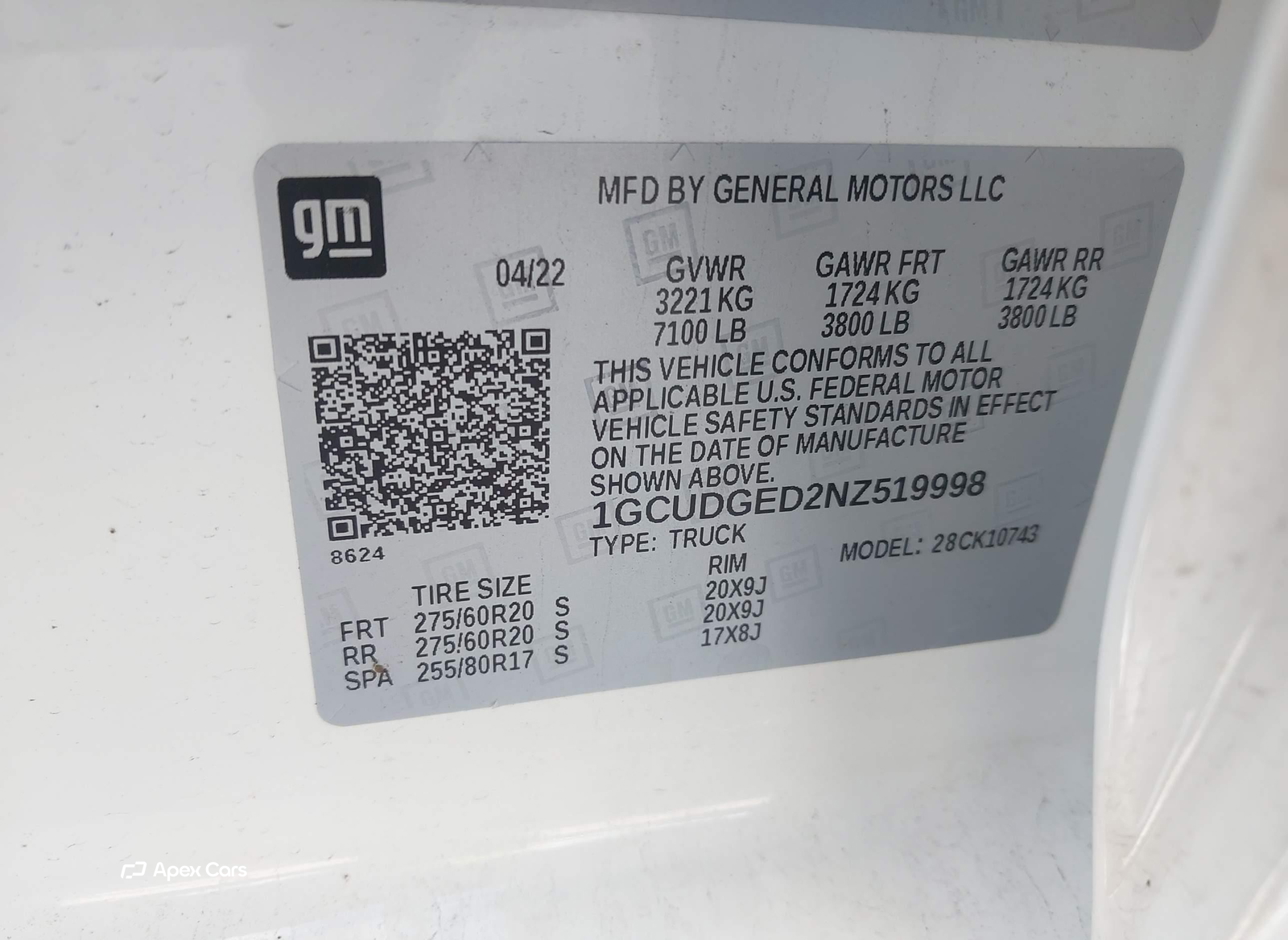 Chevrolet Silverado 2022