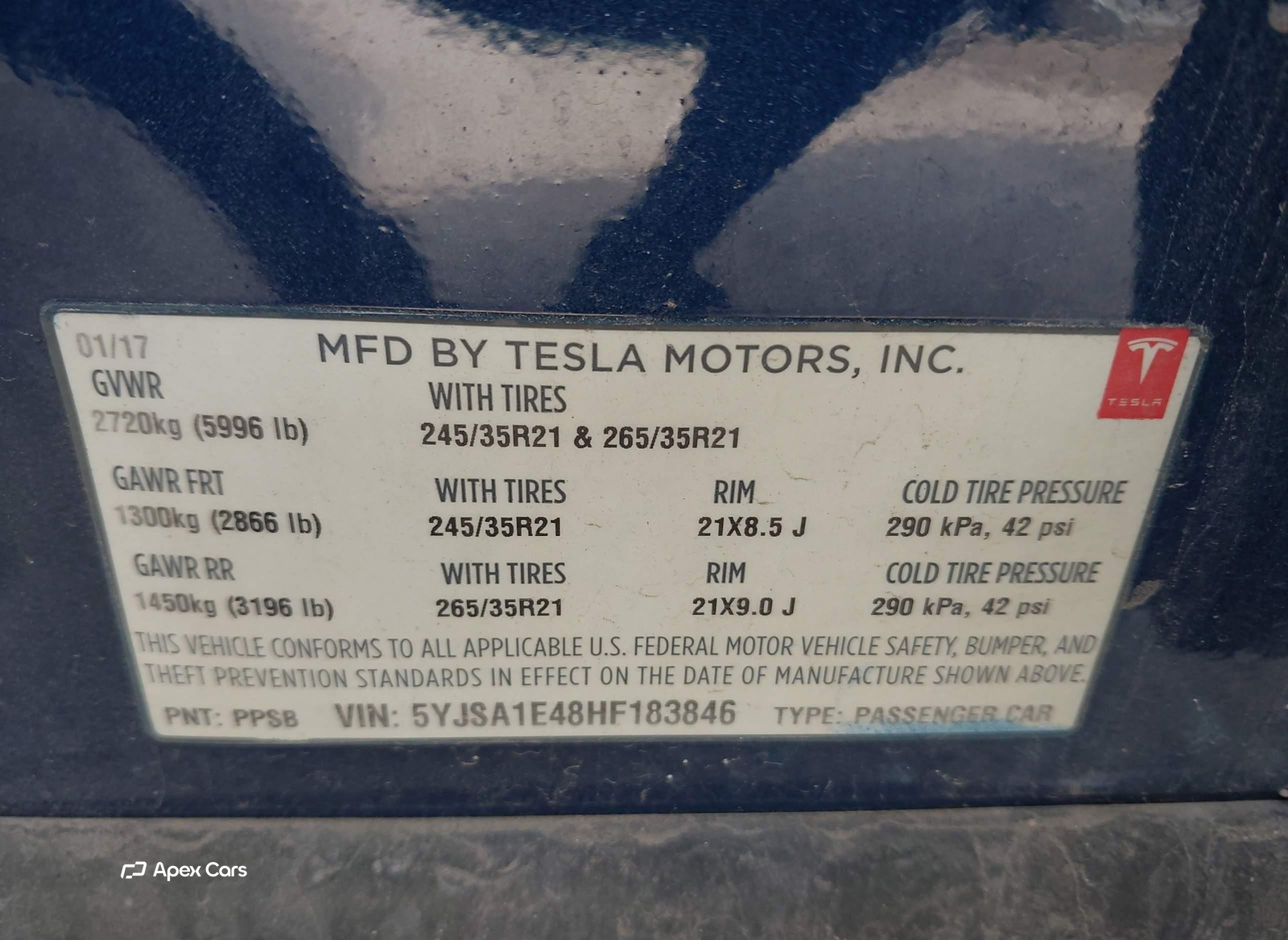 Tesla Model S 2017