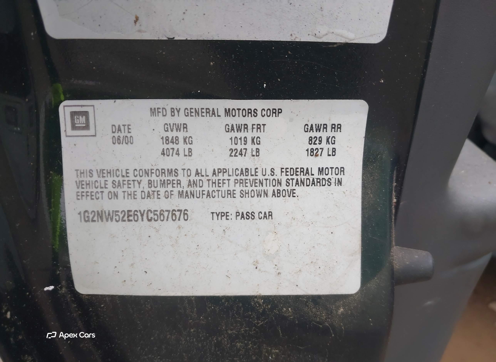 Pontiac Grand AM 2000