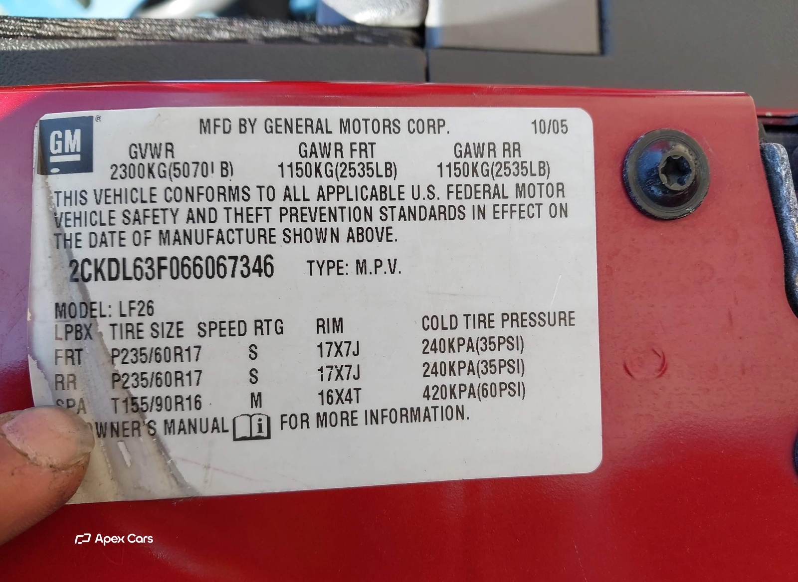 Pontiac Torrent 2006