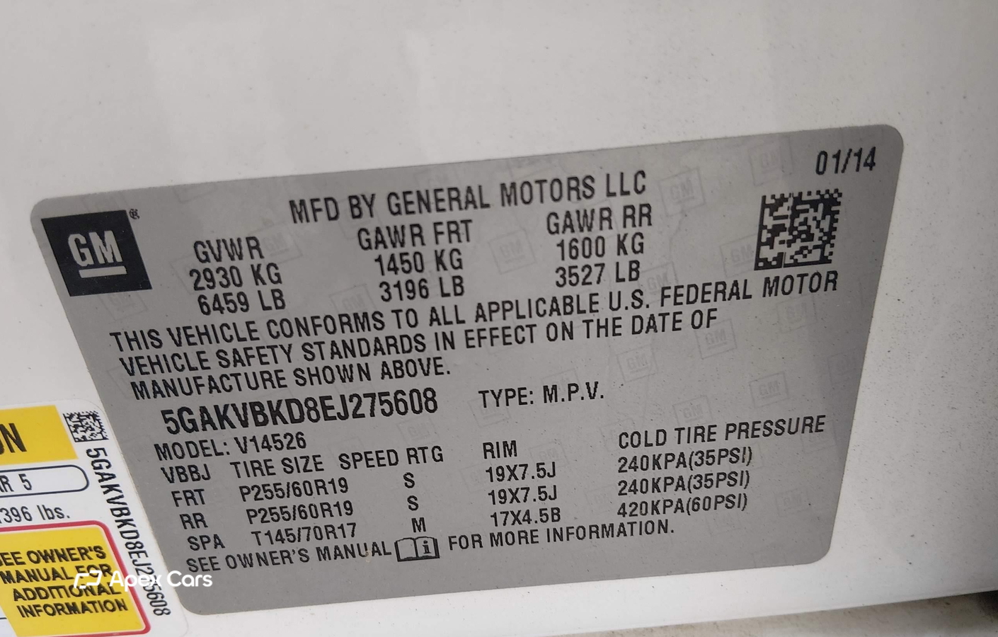 Buick Enclave 2014