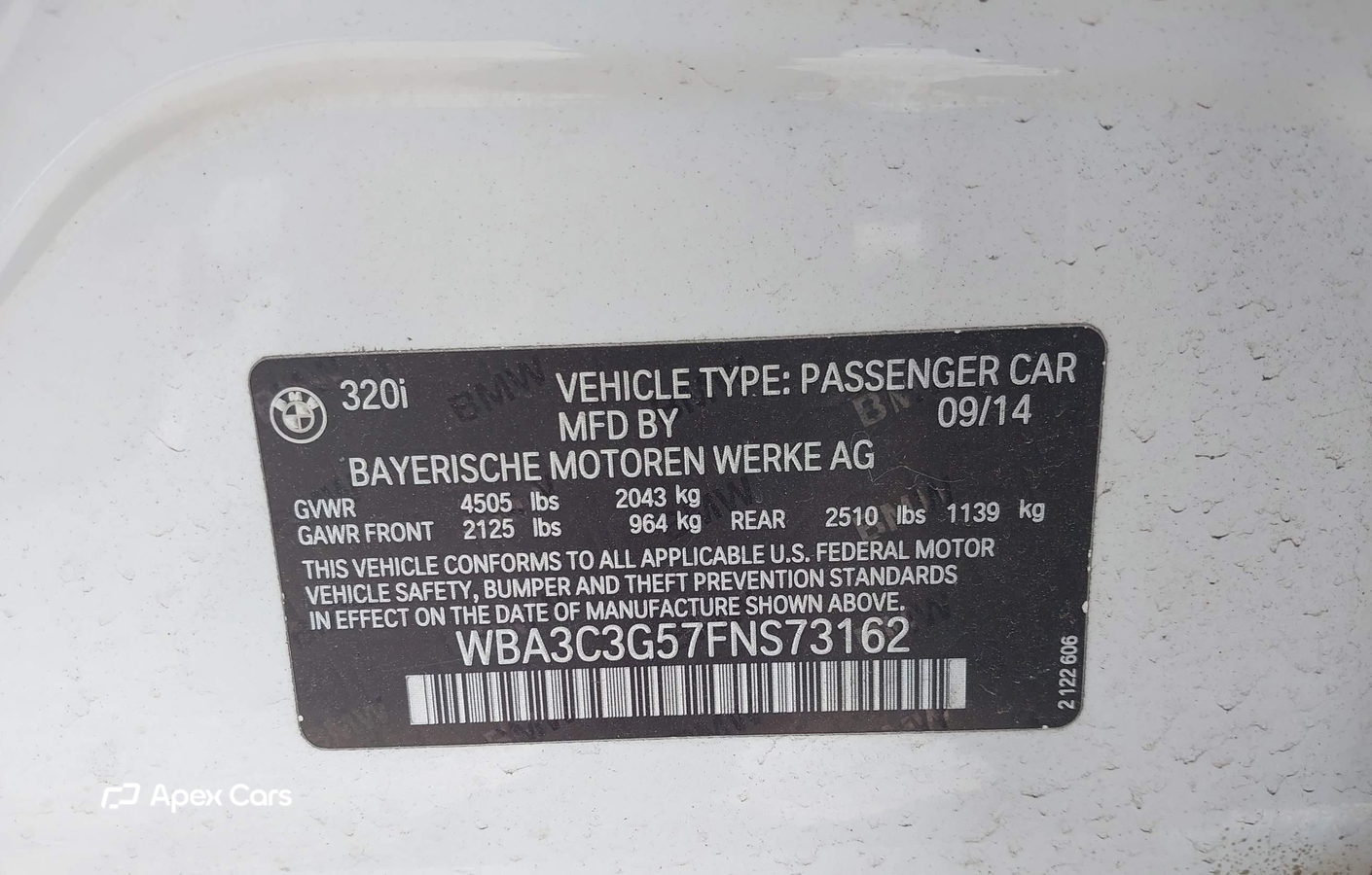BMW Series 3 2015