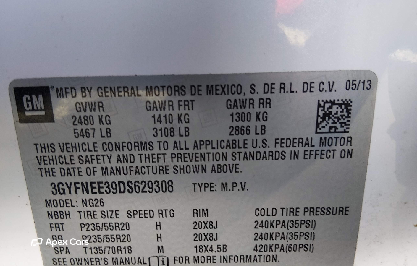 Cadillac SRX 2013