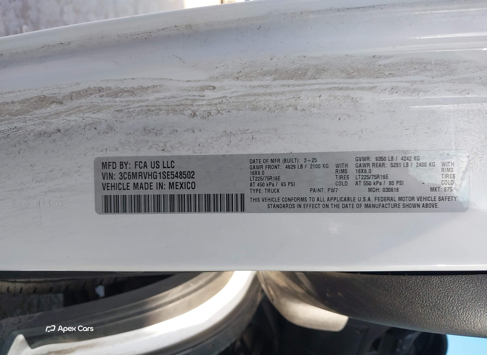 RAM ProMaster City 2025