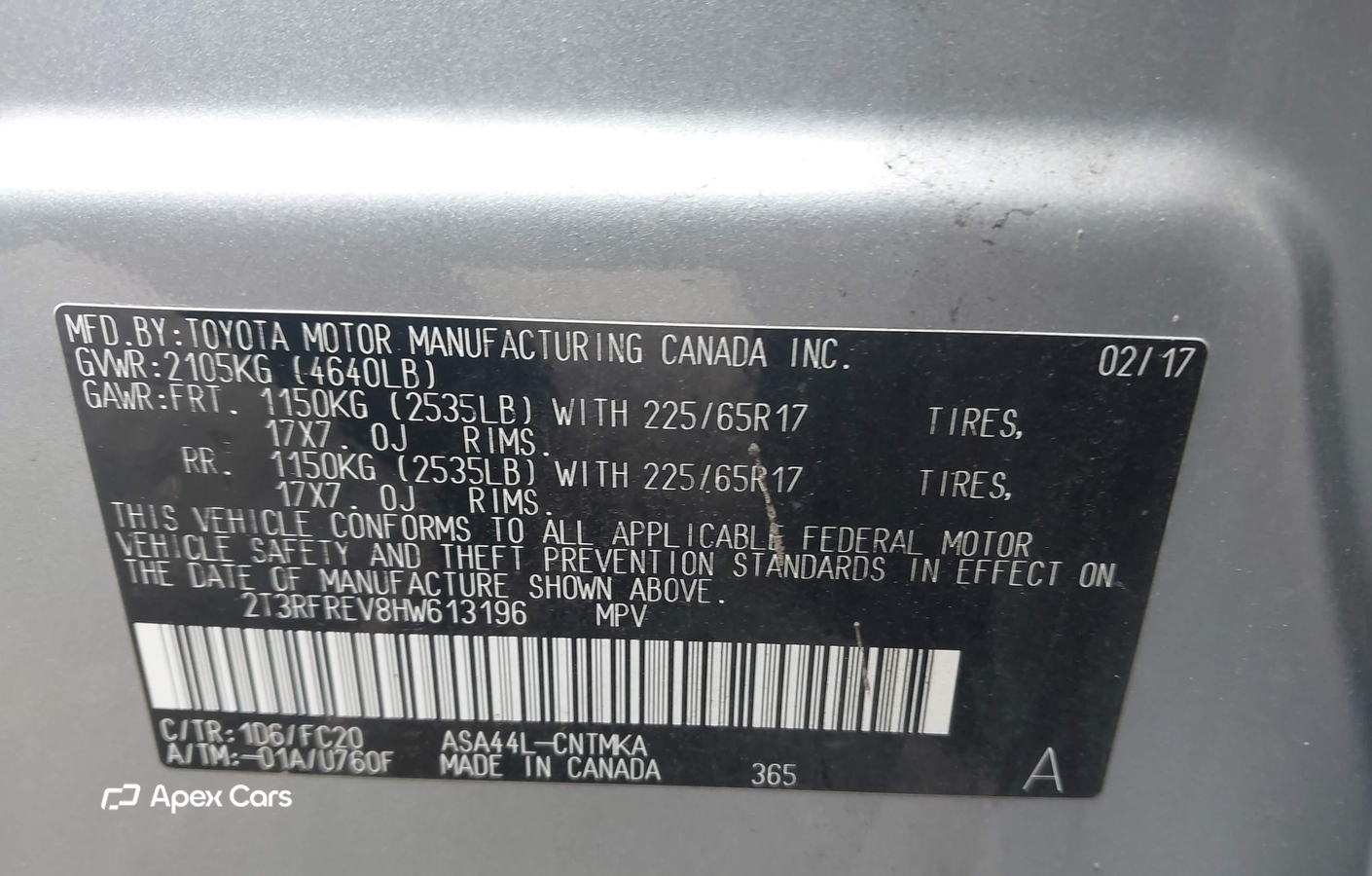 Toyota RAV 4 2017